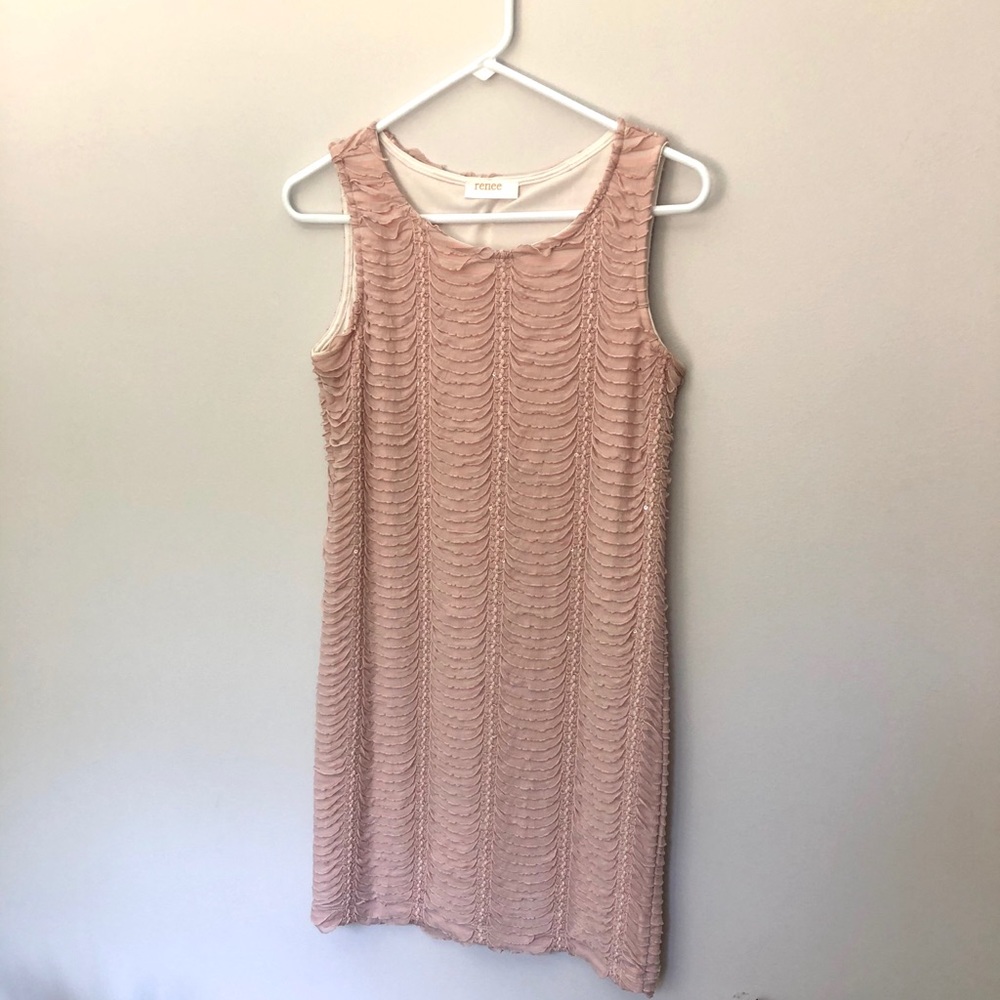 Pale pink dress